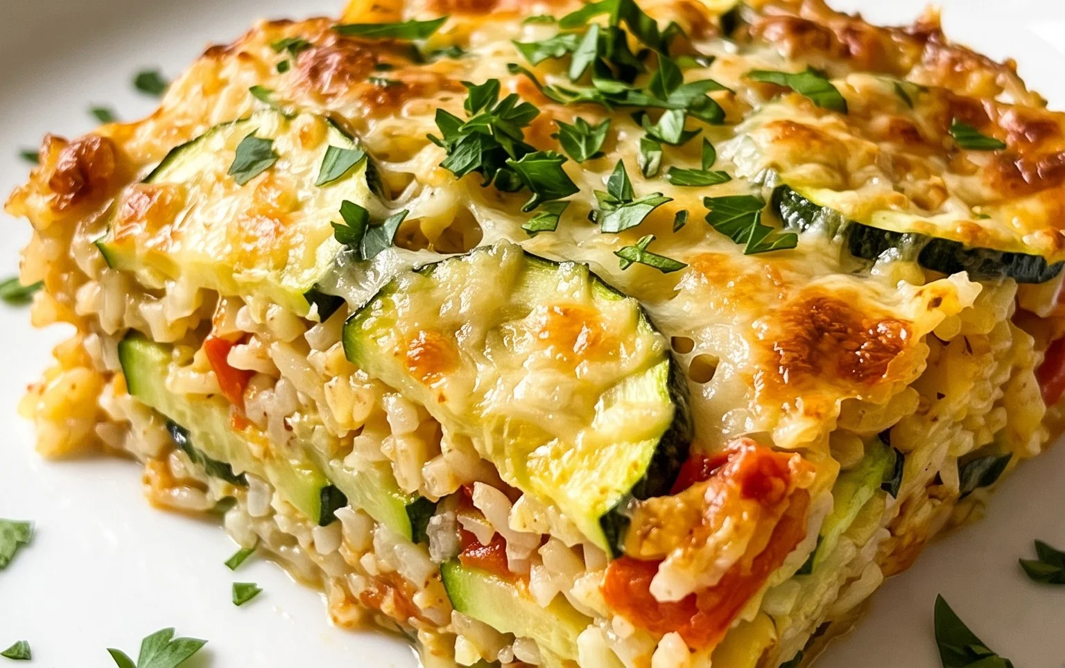 Julia Child's Zucchini and Rice Gratin (Tian de Courgettes au Riz)
